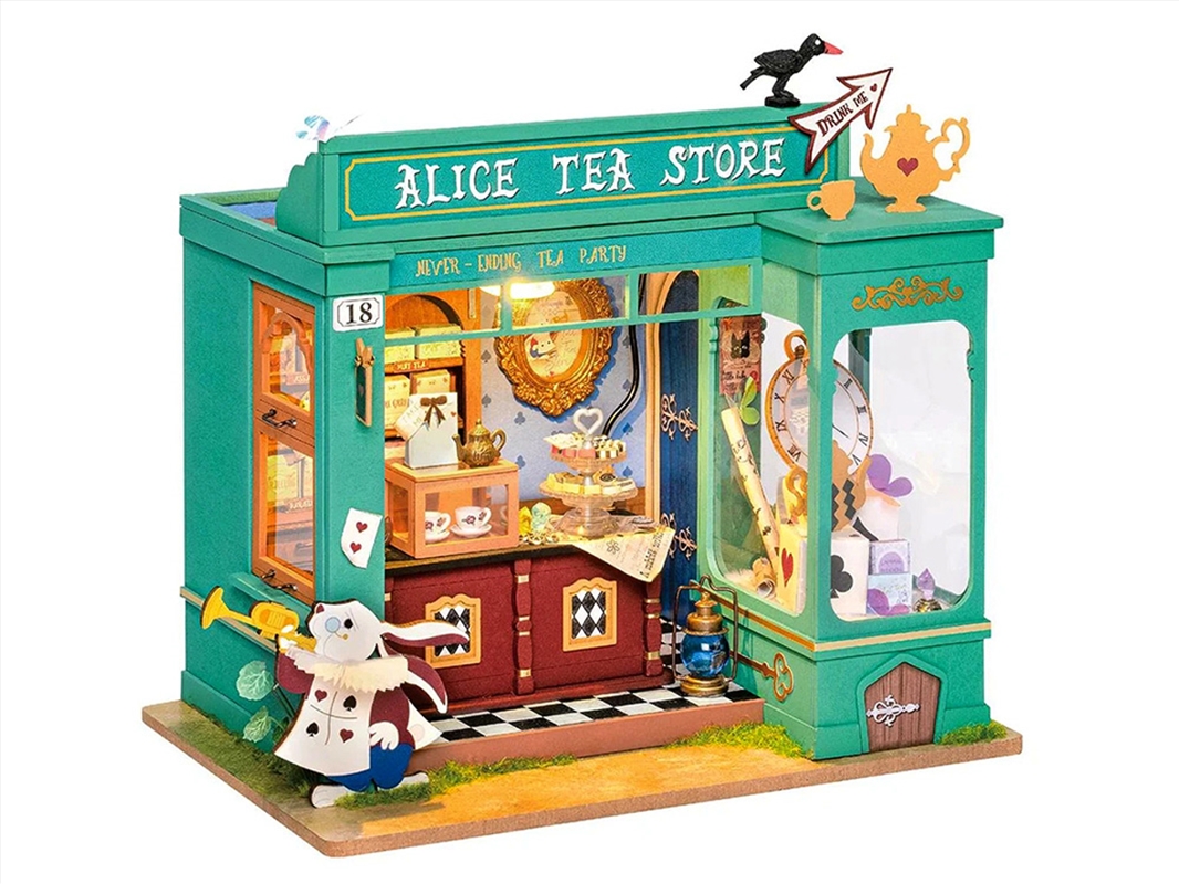 Diy Mini House Tea Store Alice 3D Kit/Product Detail/Arts & Craft