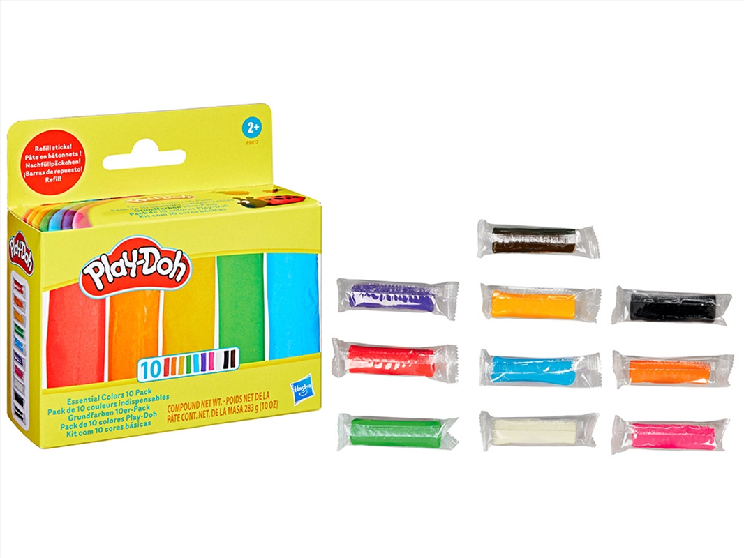 Playdoh Essential Colours: 10 Pack/Product Detail/Toys