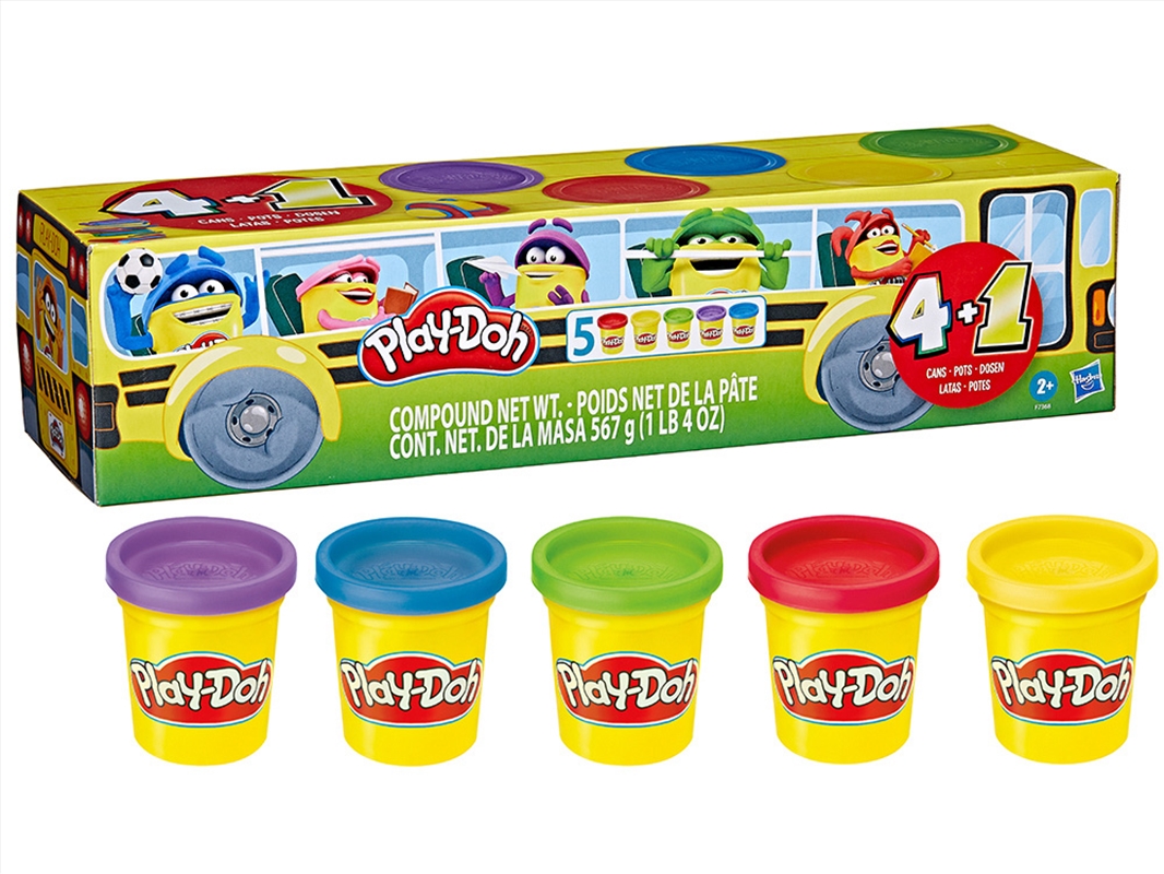 Playdoh 4Oz School Bus Pack/Product Detail/Toys