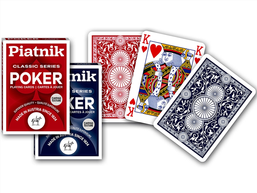 Poker: Piatnik Classic Single/Product Detail/Card Games