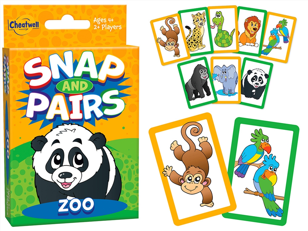 Snap + Pairs Zoo/Product Detail/Card Games