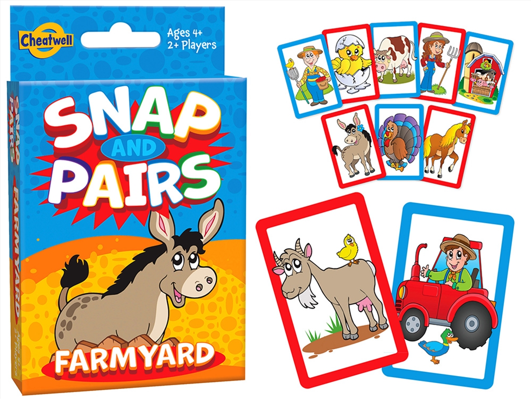 Snap + Pairs Farmyard/Product Detail/Card Games