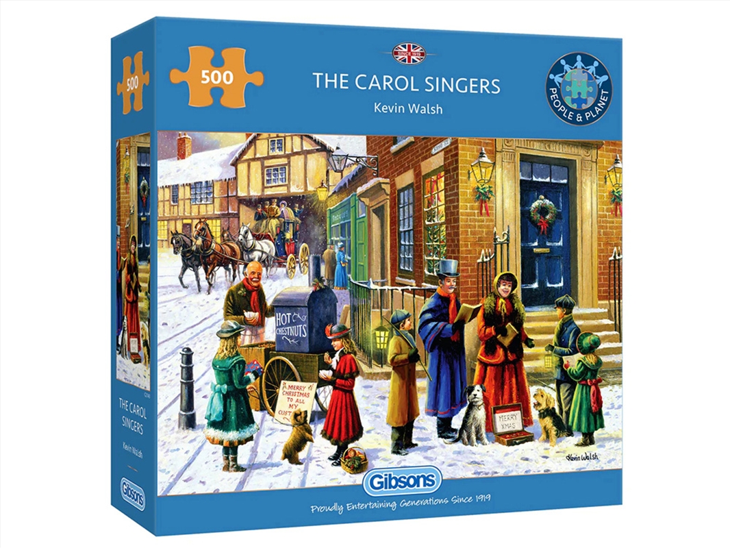 The Carol Singers 500pc/Product Detail/Jigsaw Puzzles