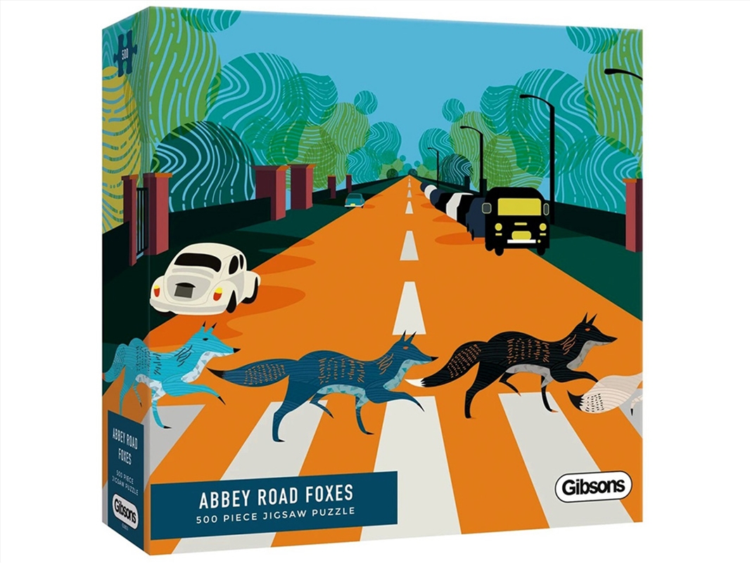 Abbey Road Foxes 500pc/Product Detail/Jigsaw Puzzles