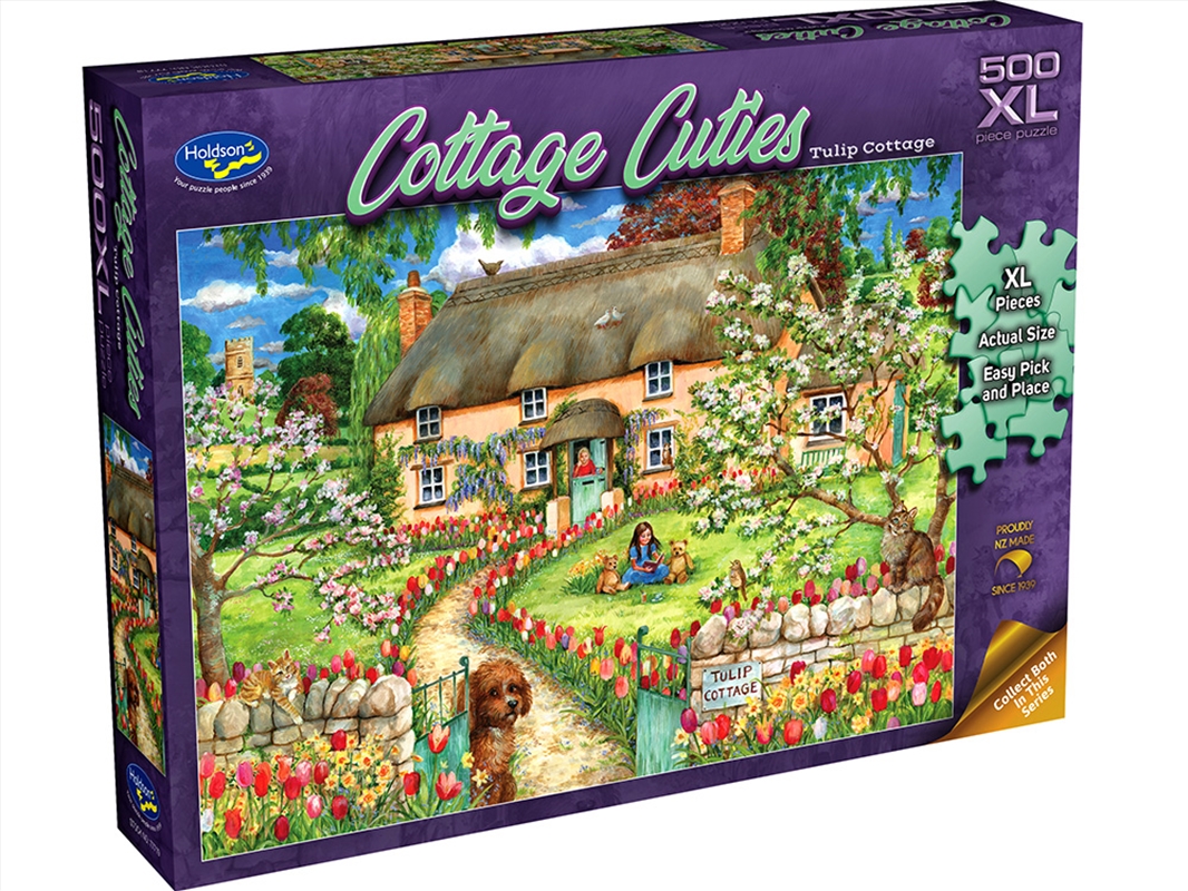 Cottage Cuties Tulip 500pcxl/Product Detail/Jigsaw Puzzles