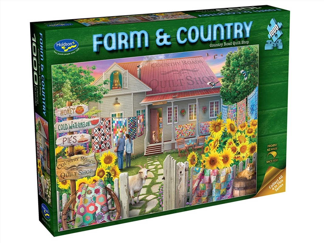 Farm & Country Quilt Shop 1000pc/Product Detail/Jigsaw Puzzles