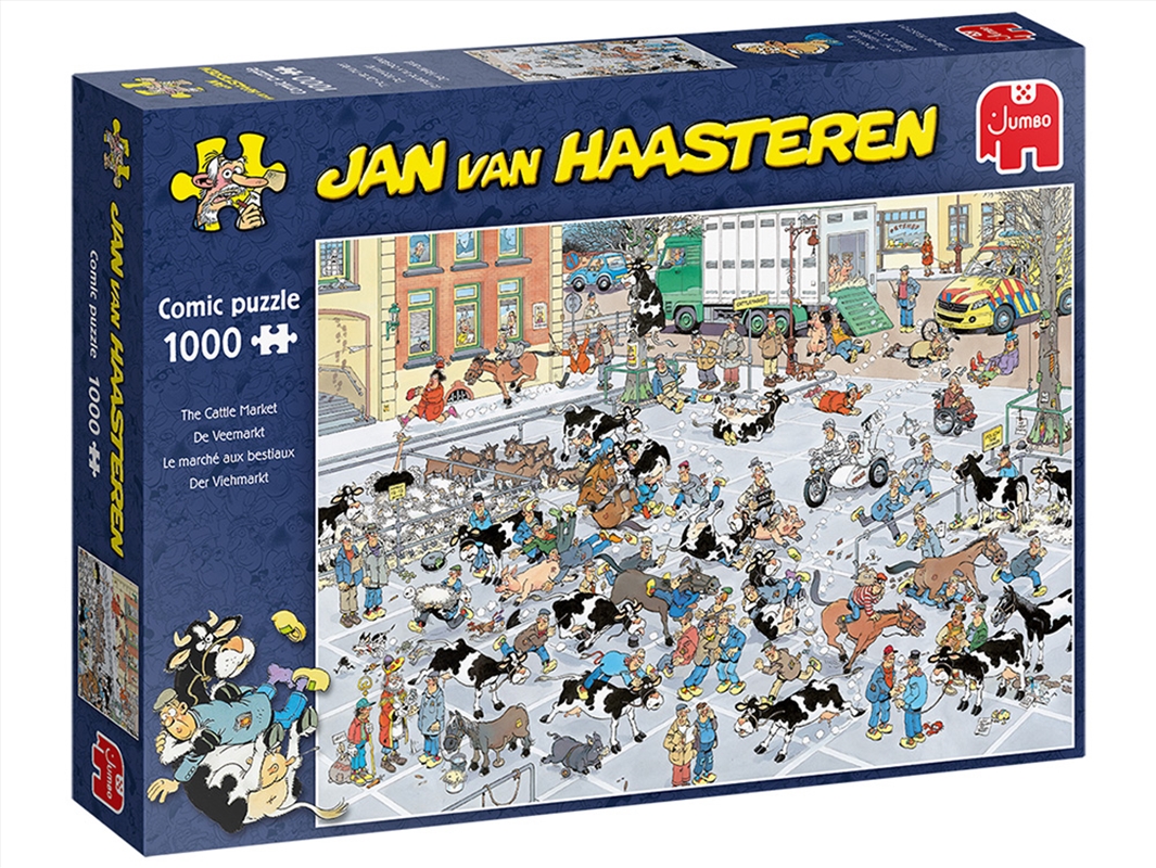 Jvh The Cattle Market 1000pc/Product Detail/Jigsaw Puzzles