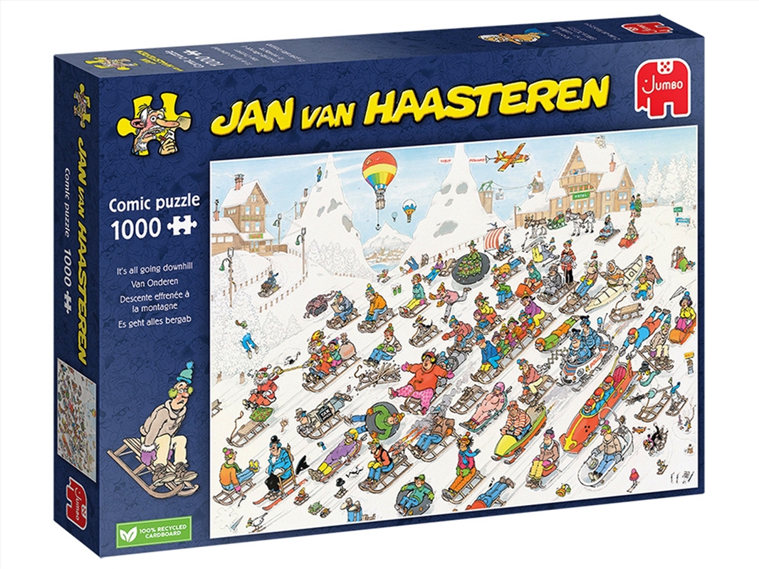 Jvh All Going Downhill 1000pc/Product Detail/Jigsaw Puzzles