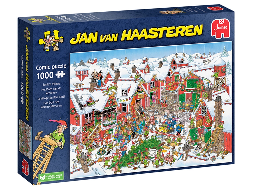 Jvh Santa's Village 1000pc/Product Detail/Jigsaw Puzzles