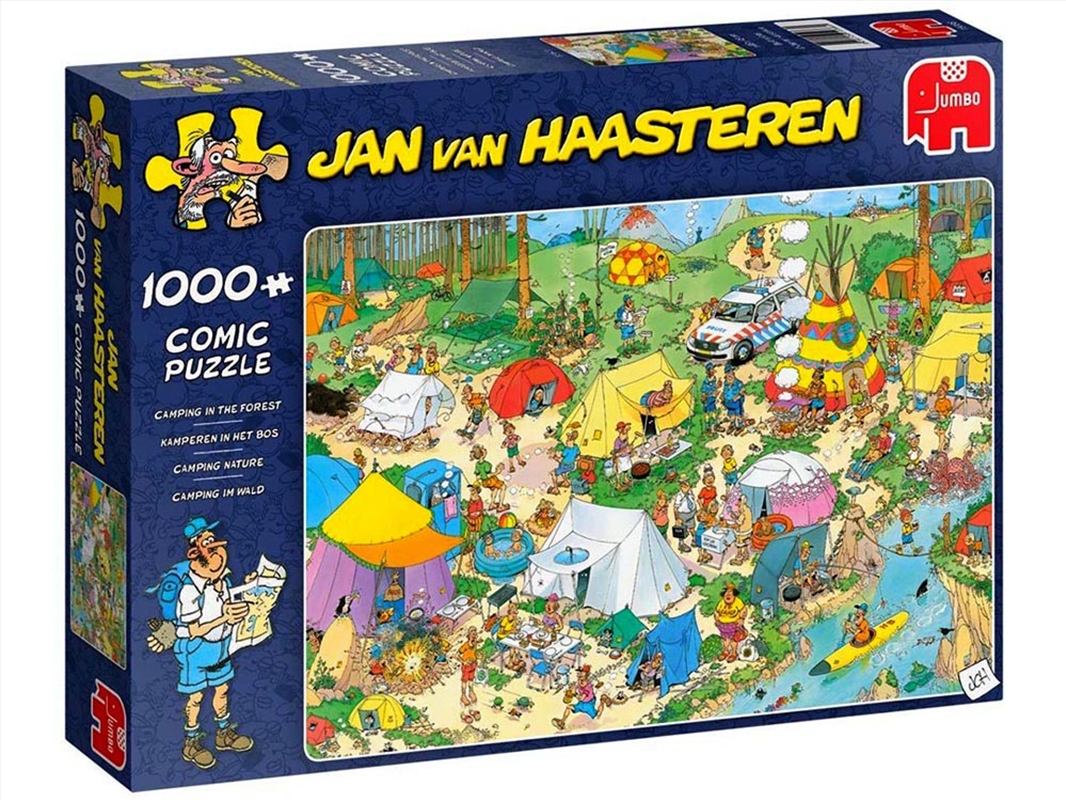 Jvh Camping In Forest 1000pc/Product Detail/Jigsaw Puzzles