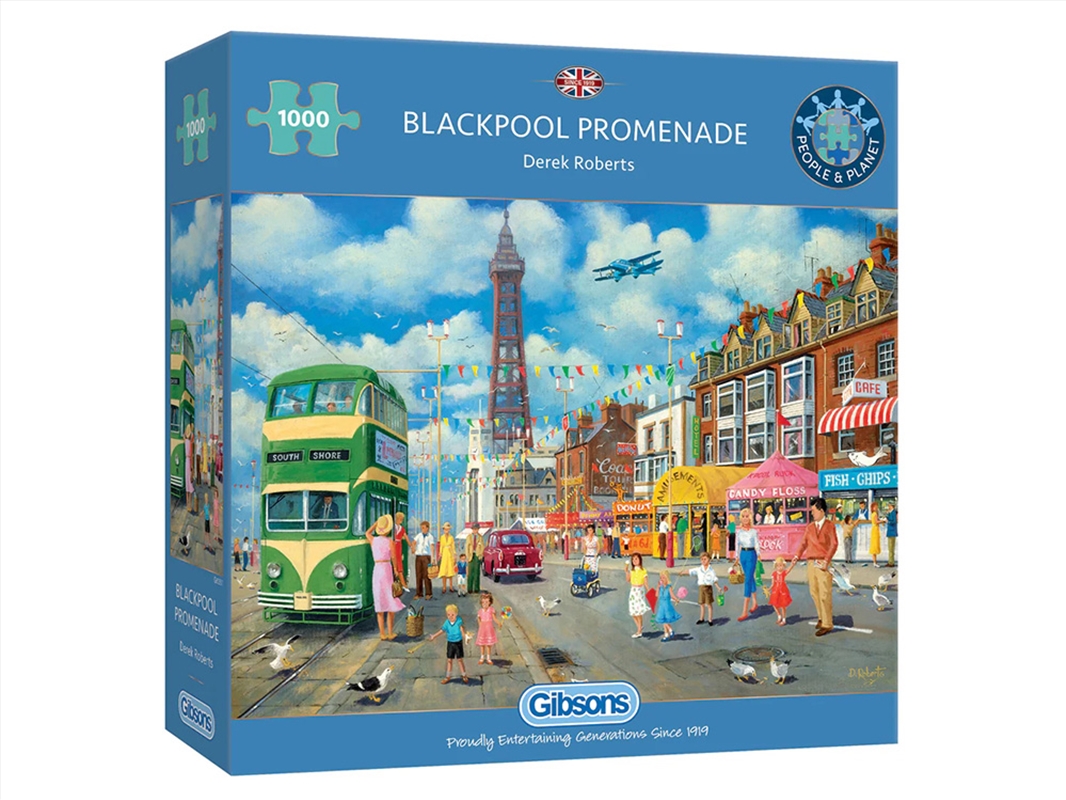 Blackpool Promenade 1000pc/Product Detail/Jigsaw Puzzles