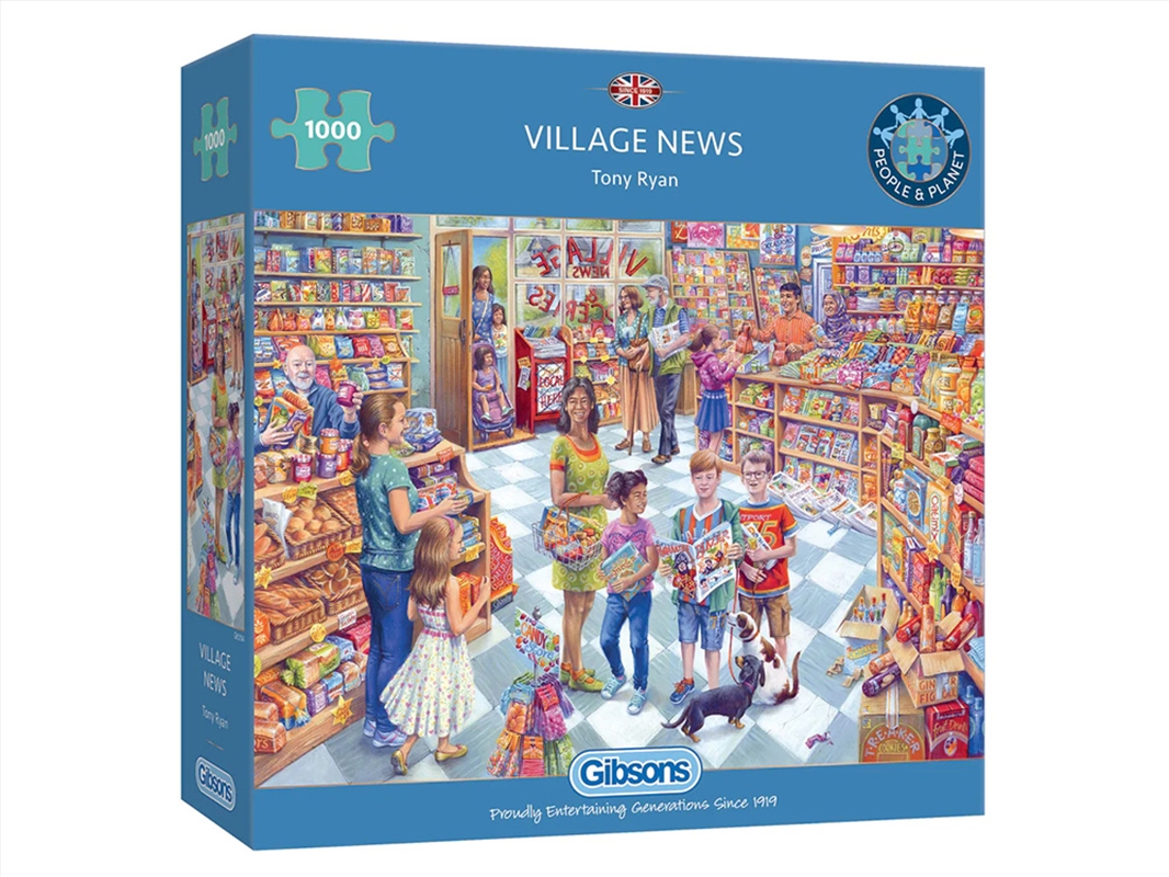 Village News 1000pc/Product Detail/Jigsaw Puzzles