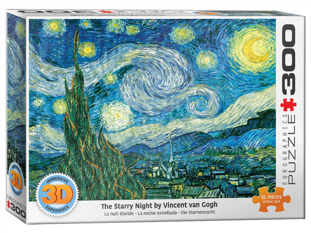 Van Gogh Starry Night 3D 300pcxl/Product Detail/Jigsaw Puzzles