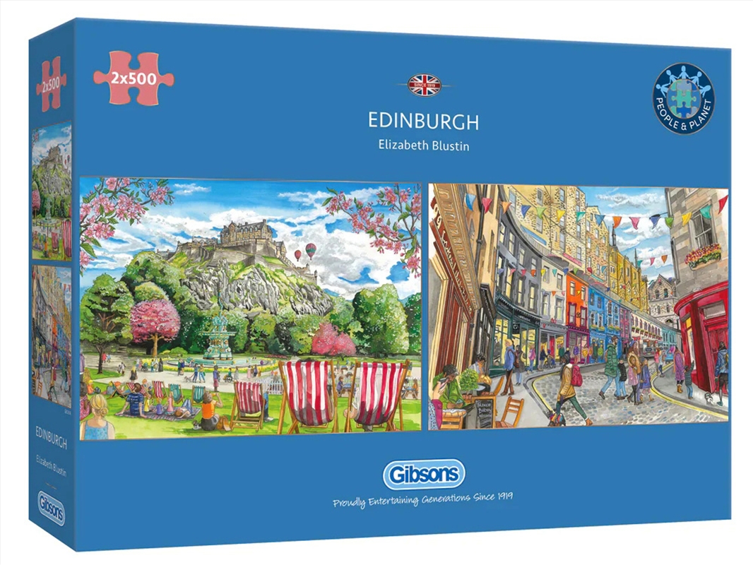 Edinburgh 2 X 500pc/Product Detail/Jigsaw Puzzles