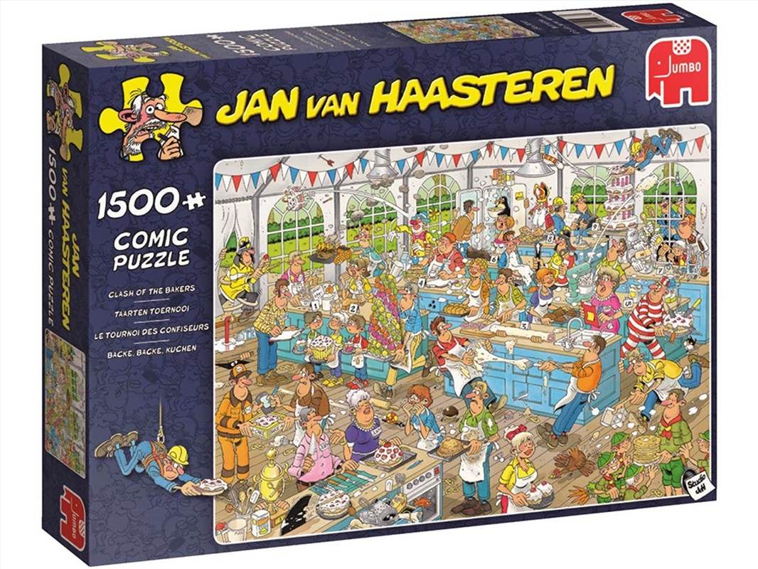 Jvh Clash Of The Bakers 1500pc/Product Detail/Jigsaw Puzzles