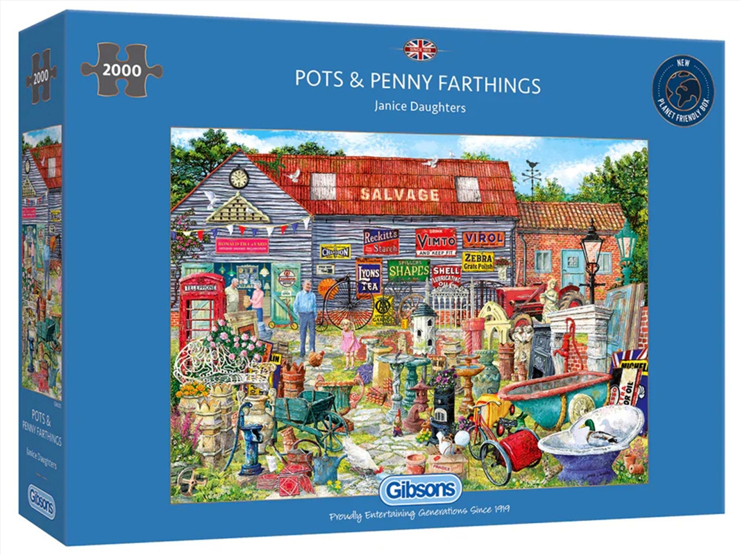 Pots & Penny Farthings 2000pc/Product Detail/Jigsaw Puzzles