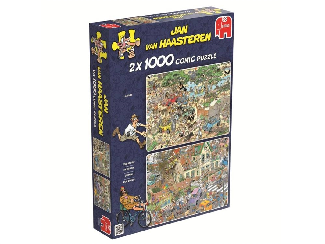 Jvh Safari/Storm 2 X 1000pc/Product Detail/Jigsaw Puzzles