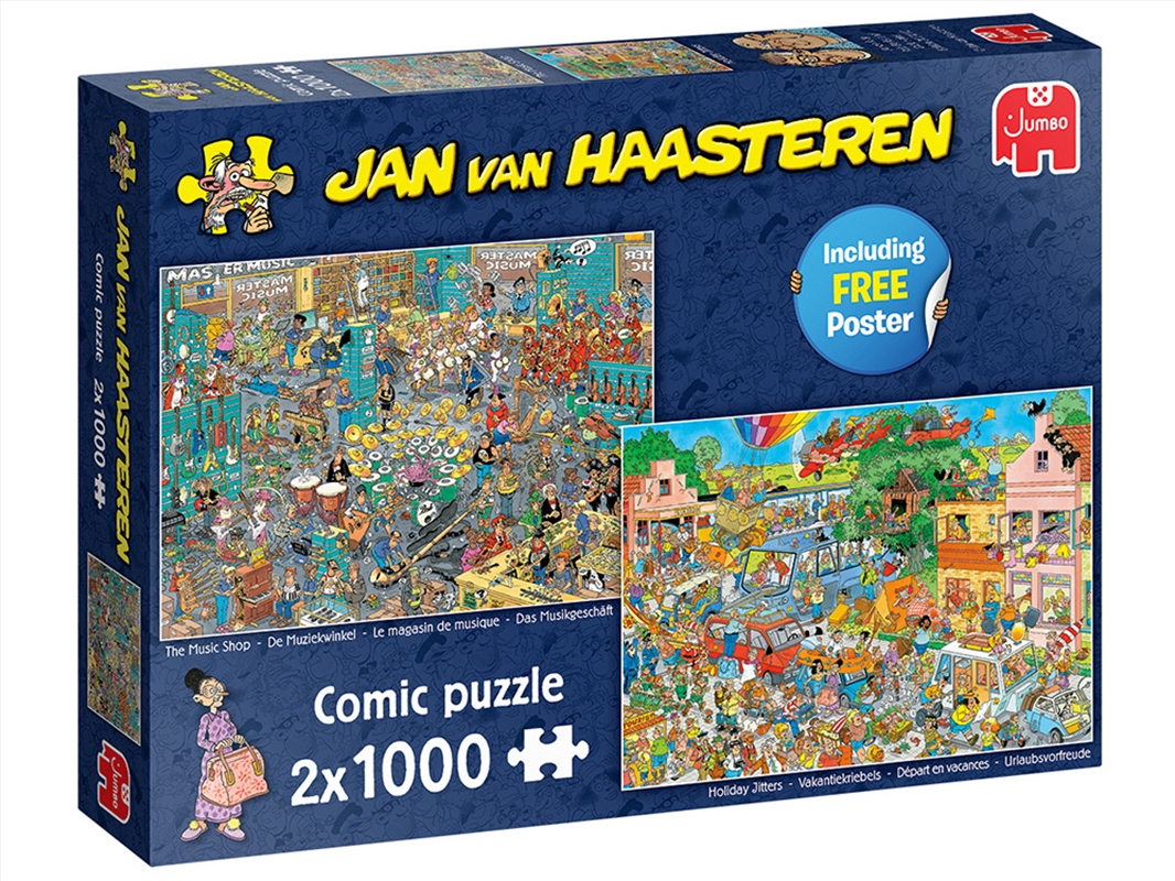 Jvh Musicshop/Holiday 2X1000pc/Product Detail/Jigsaw Puzzles