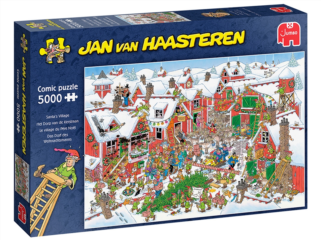 Jvh Santa's Village 5000pc/Product Detail/Jigsaw Puzzles