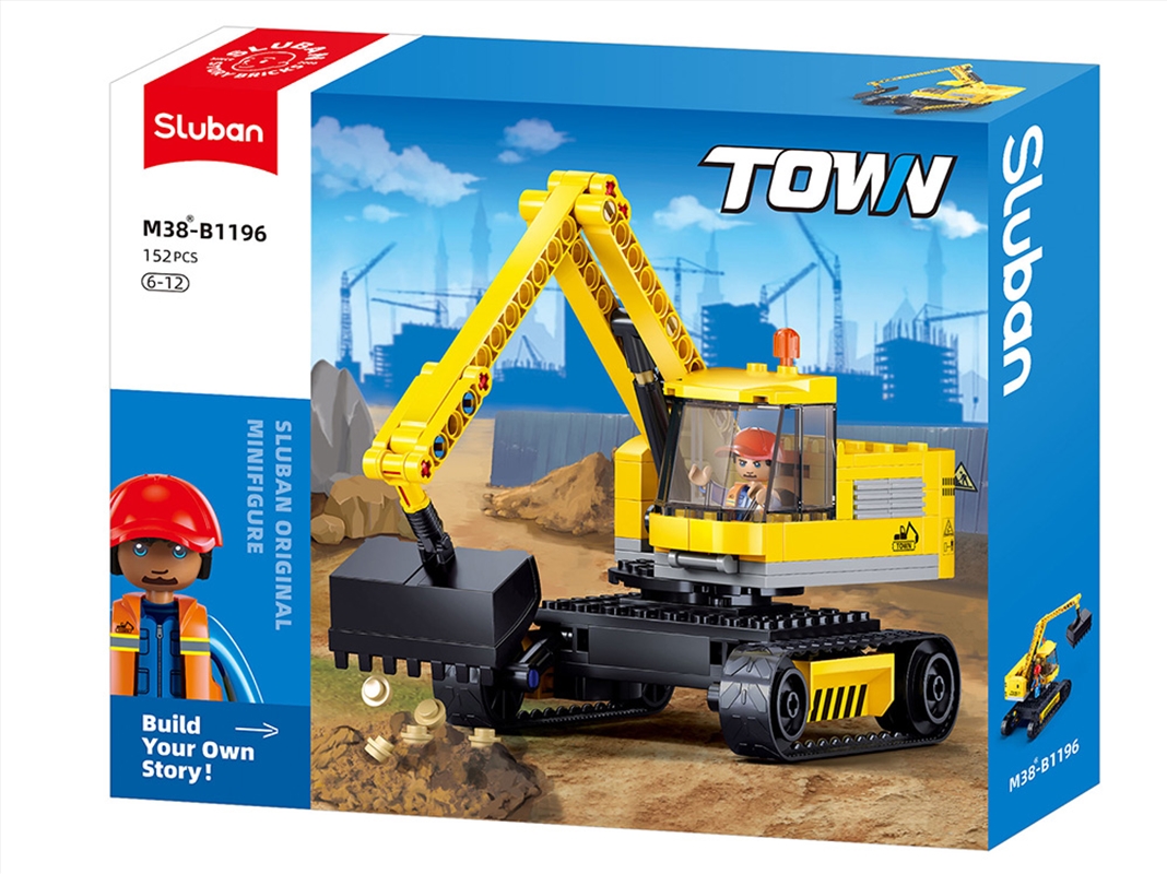 Town Excavator 152pc/Product Detail/Toys