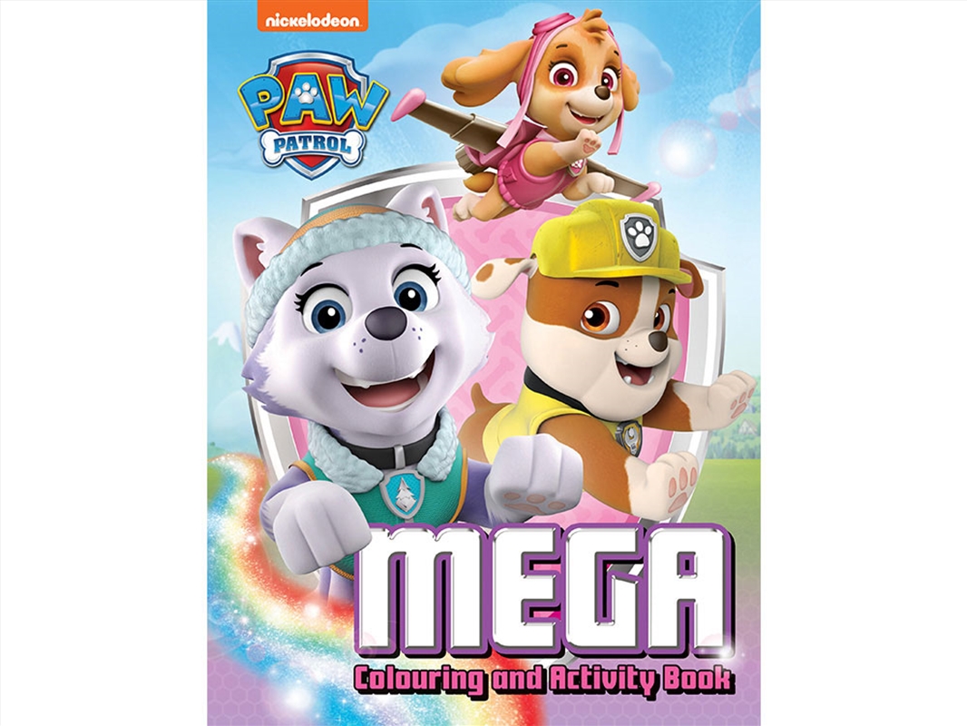 Paw Patrol Mega Coloring Pink/Product Detail/Kids Colouring