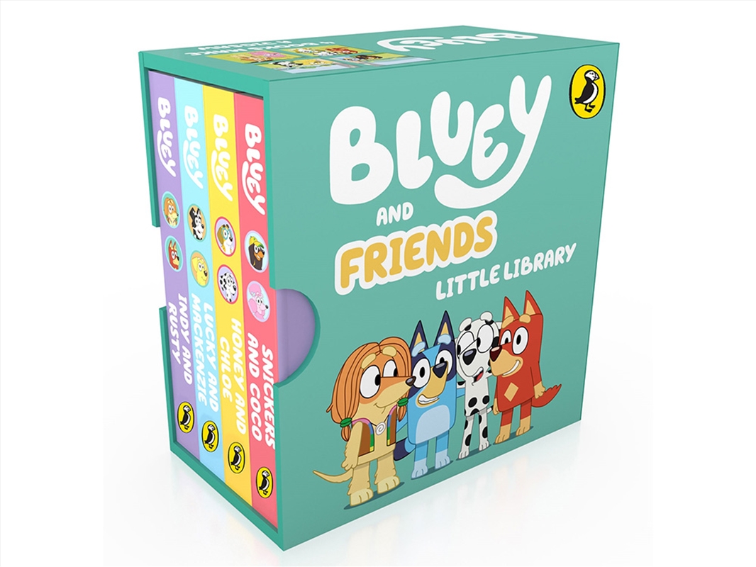 Bluey - Friends Little Library - 4 Books in 1/Product Detail/Early Childhood Fiction Books