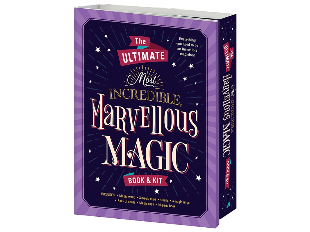 The Ultimate Most Incredible Marvellous Magic Book/Product Detail/Kids Activity Books