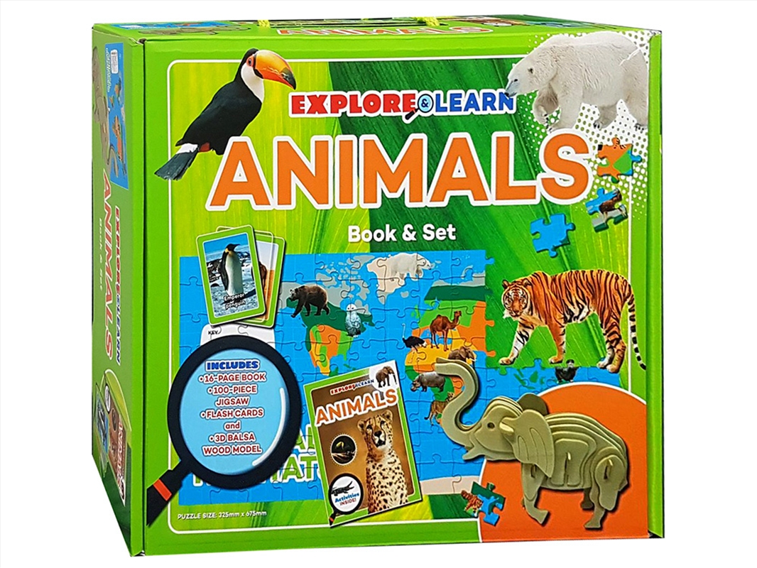 Explore & Learn Animals/Product Detail/Kids Activity Books