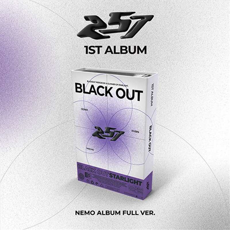 257 - Black Out (Nemo Album Full Ver.)/Product Detail/World