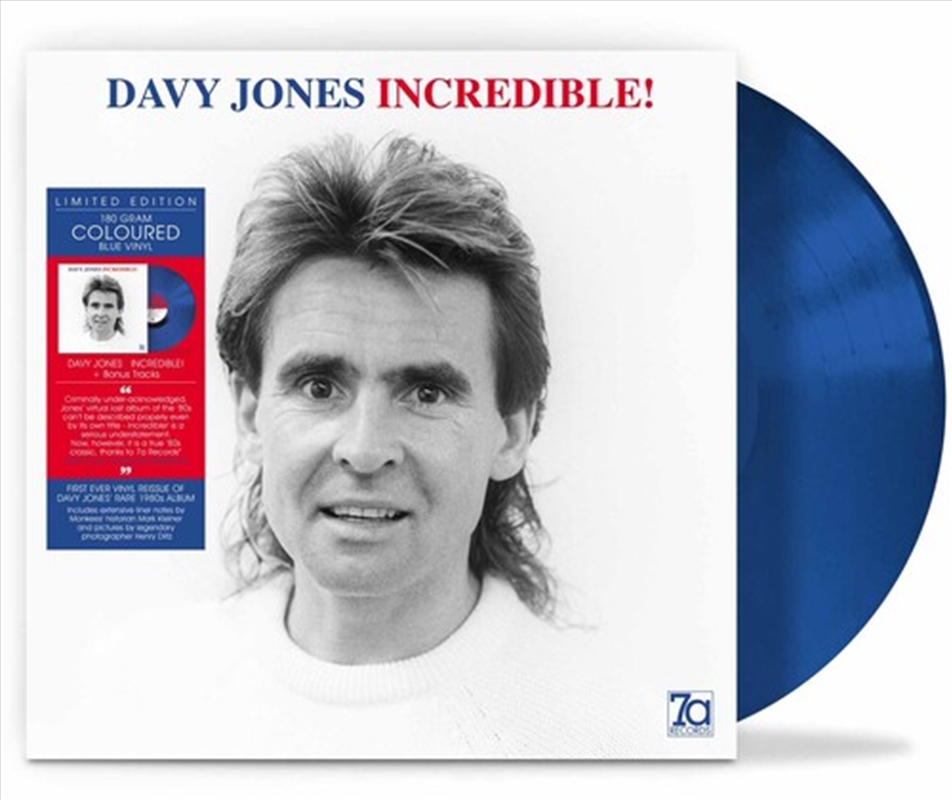 Incredible - Blue Vinyl/Product Detail/Rock/Pop