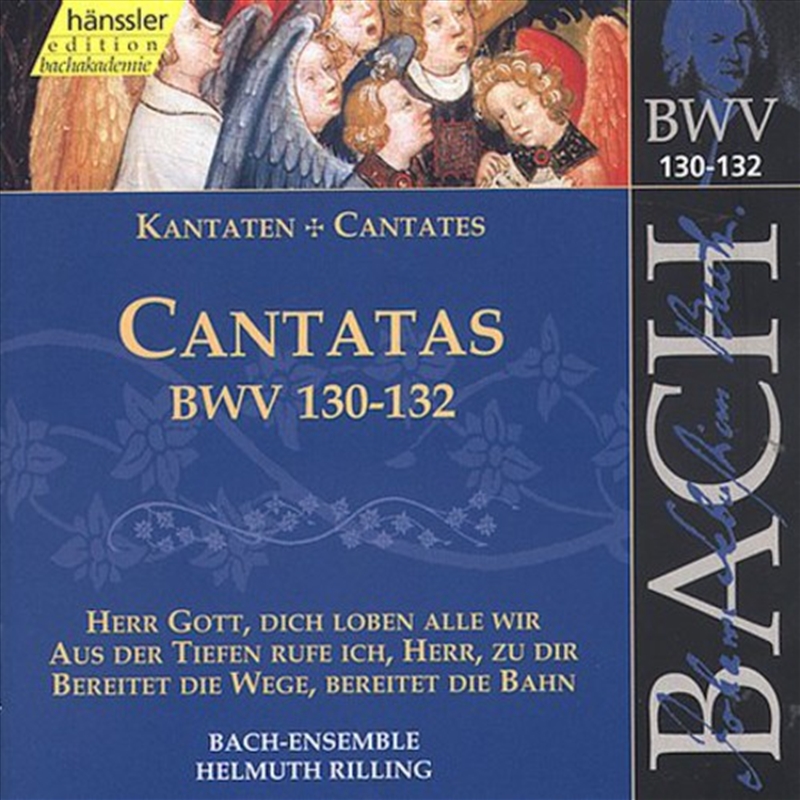 Bach Cantatas Bwv130-132/Product Detail/Classical