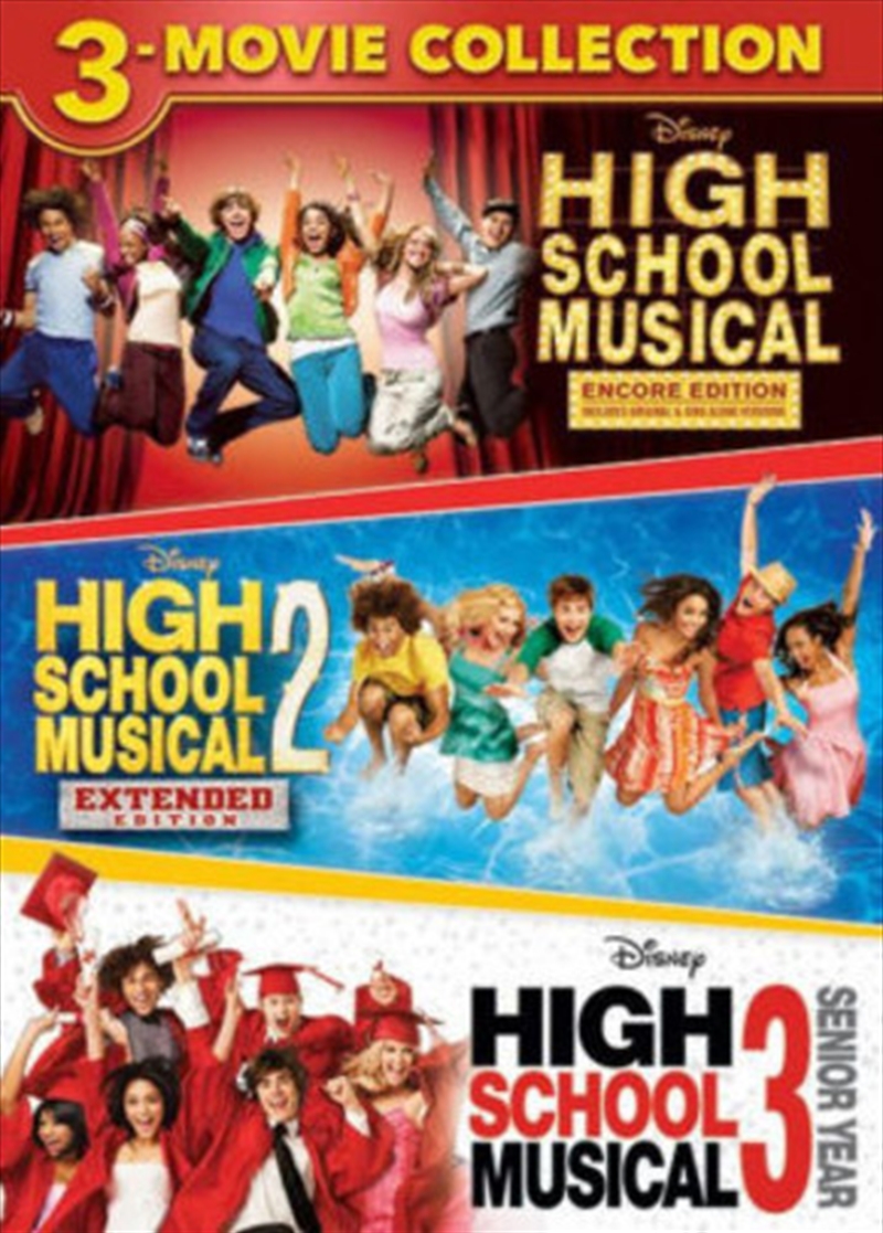 High School Musical 1-3 Movie Collection (REGION 1)/Product Detail/Musical