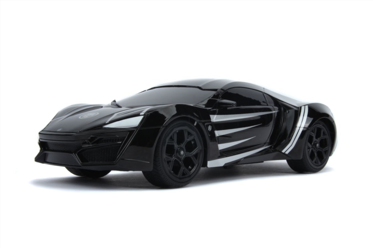 Marvel Comics - Lykan Hypersport (Black Panther) 1:16 Scale Remote Control Car/Product Detail/Toys