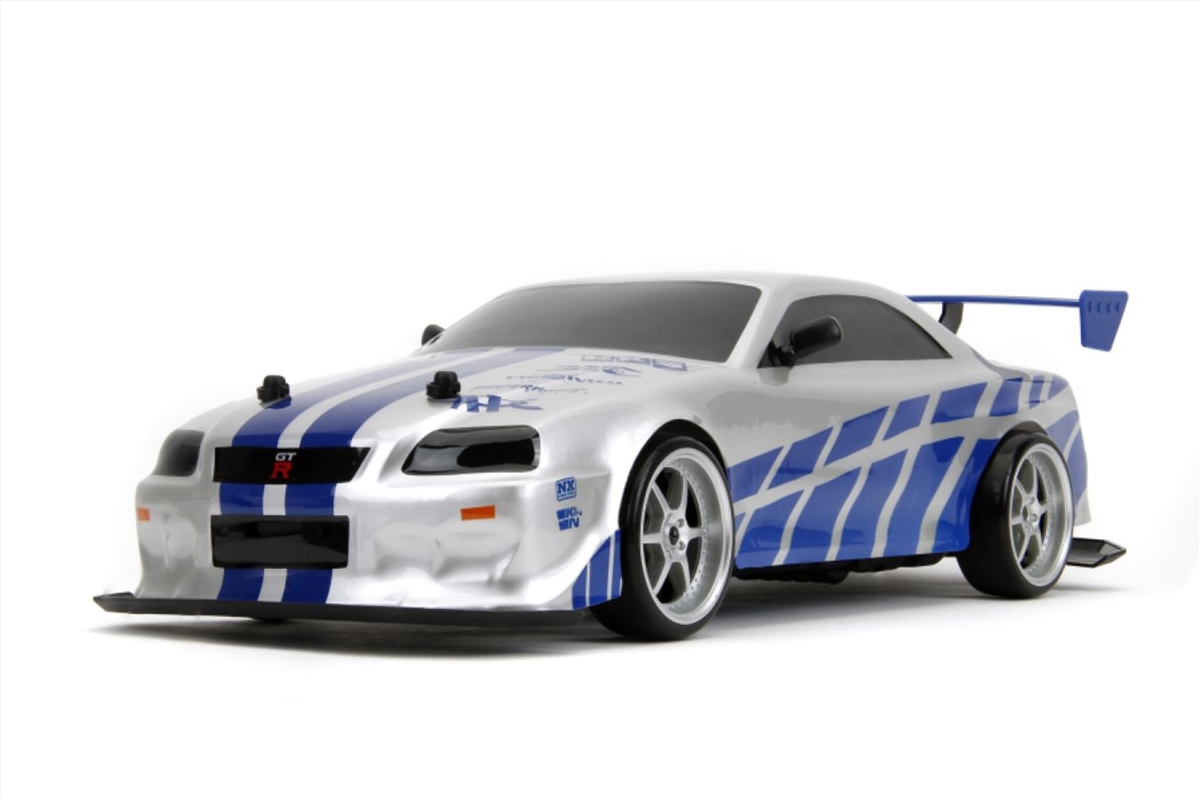 Fast & Furious - 2002 Nissan Skyline GT-R (BNR34) 1:10 Scale Remote Control Car/Product Detail/Toys