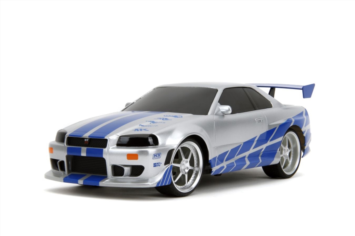 Fast & Furious - 2002 Nissan Skyline GT-R (BNR34) 1:16 Scale Remote Control Car/Product Detail/Toys