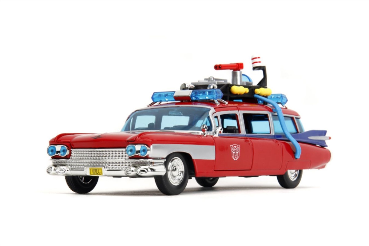 Hollywood Rides - Ghostbusters ECTO-1 X Optimus Prime Mash-up 1:24 Scale Diecast Vehicle/Product Detail/Figurines