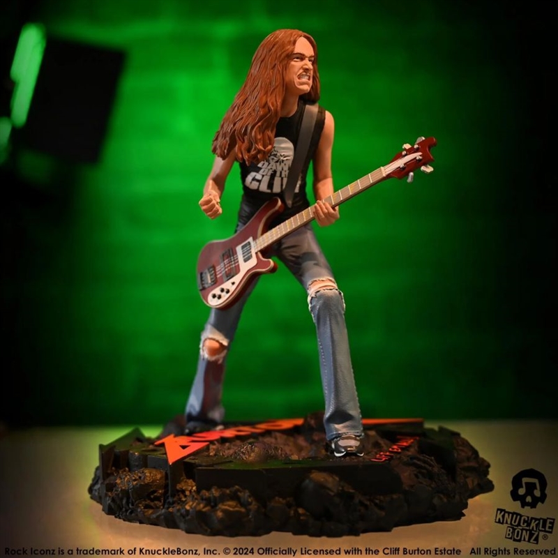 Metallica - Cliff Burton 2 Rock Iconz Statue/Product Detail/Statues