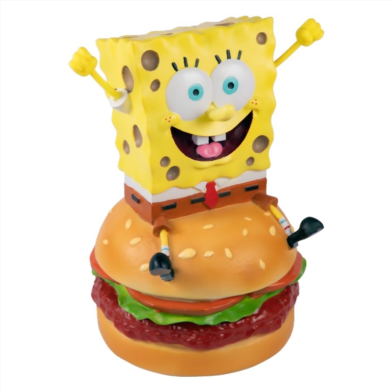 SpongeBob SquarePants - SpongeBob on Hamburger Resin Statue/Product Detail/Statues