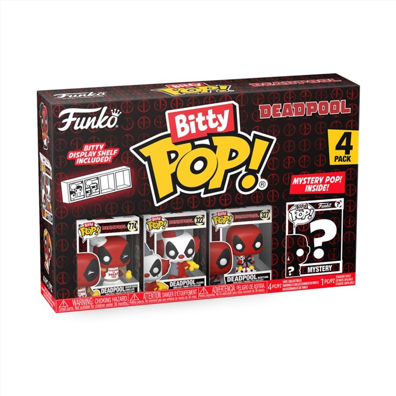 Deadpool - BBQ Master Bitty Pop! 4 -Pack/Product Detail/Funko Collections
