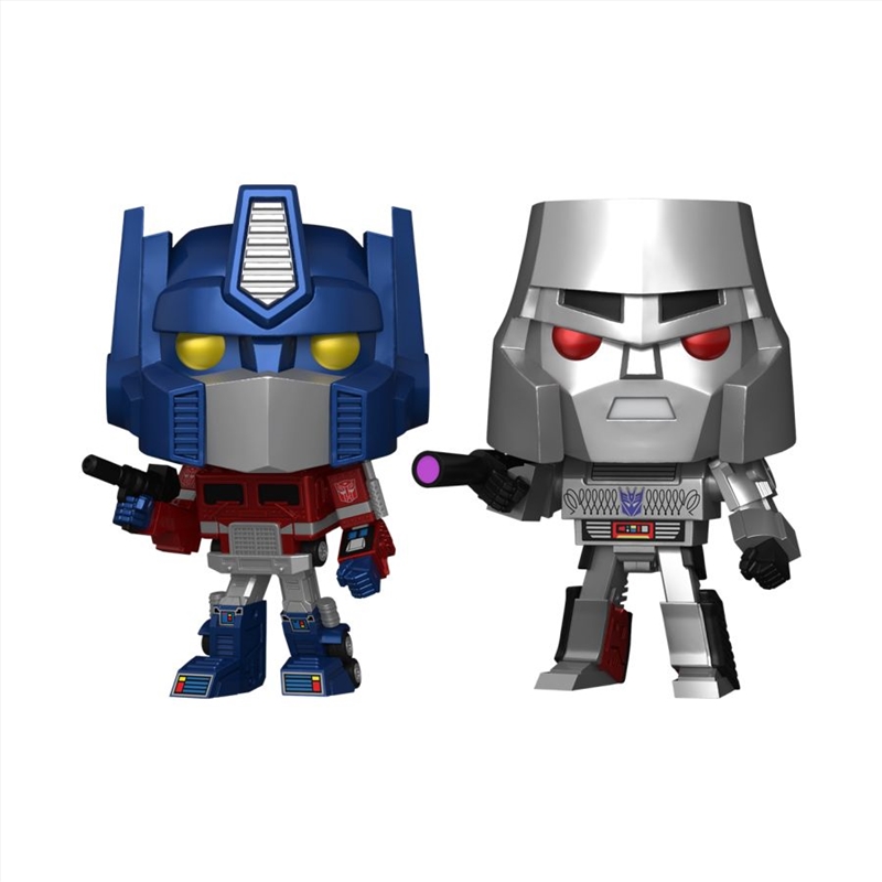 Transformers: G1 - Optimus Prime & Megatron US Exclusive Metallic Pop! Vinyl 2 -Pack [RS]/Product Detail/Standard Pop Vinyl