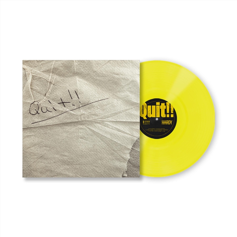 Quit! - Highlighter Yellow Vinyl/Product Detail/Rock