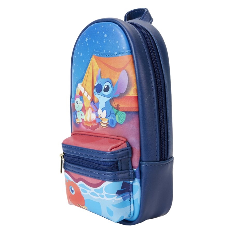 Loungefly Lilo & Stitch - Camping Cuties Mini Backpack Pencil Case/Product Detail/Pencil Cases