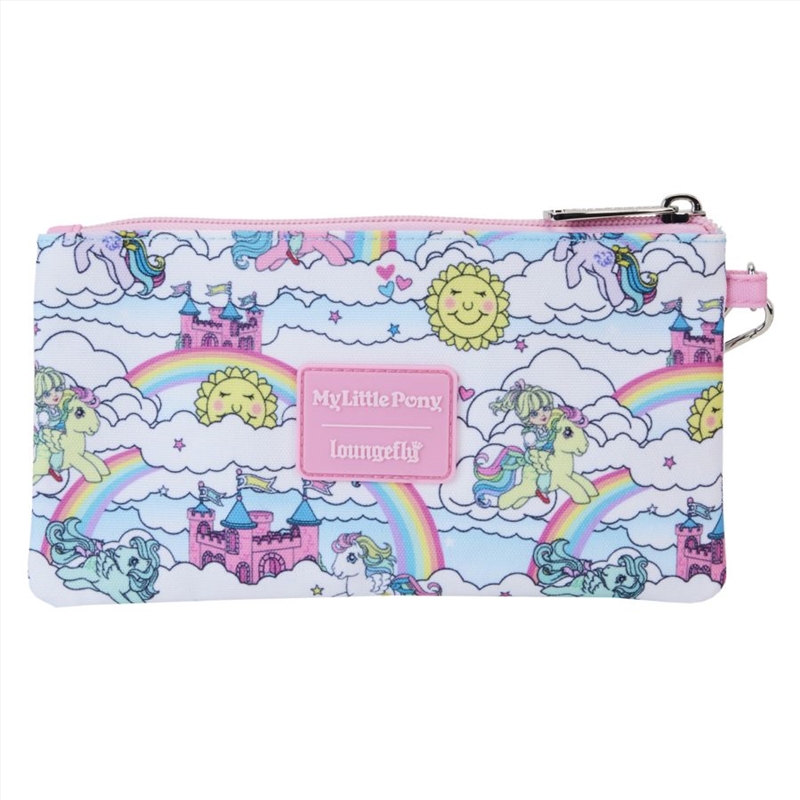 Loungefly My Little Pony - Sky Scene All-over-print Nylon Wristlet Wallet/Product Detail/Wallets