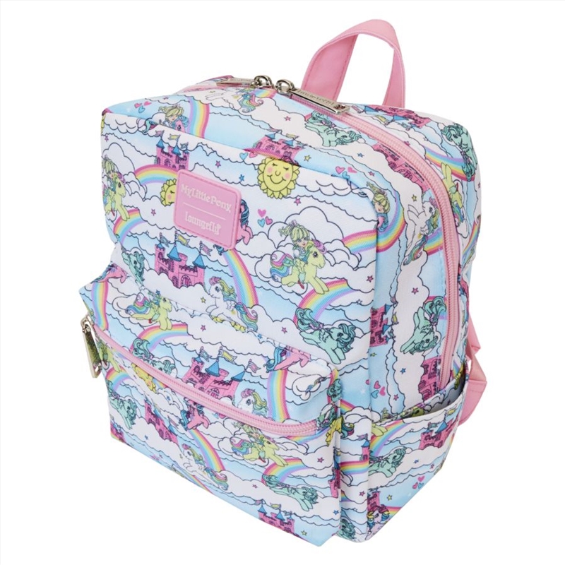 Loungefly My Little Pony - Sky Scene All-over-print Small Nylon Mini Backpack/Product Detail/Bags