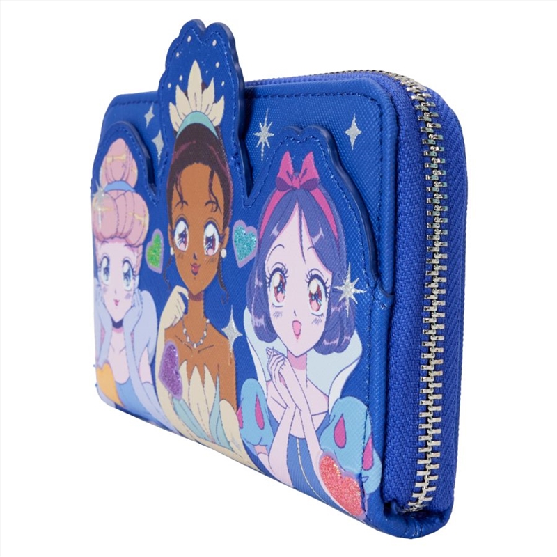 Loungefly Disney Princess - Manga Style Zip Around Wallet/Product Detail/Wallets