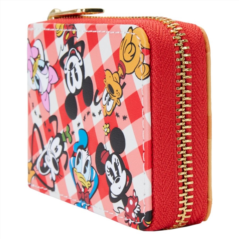 Loungefly Mickey & Friends - Picnic Accordion Wallet/Product Detail/Wallets