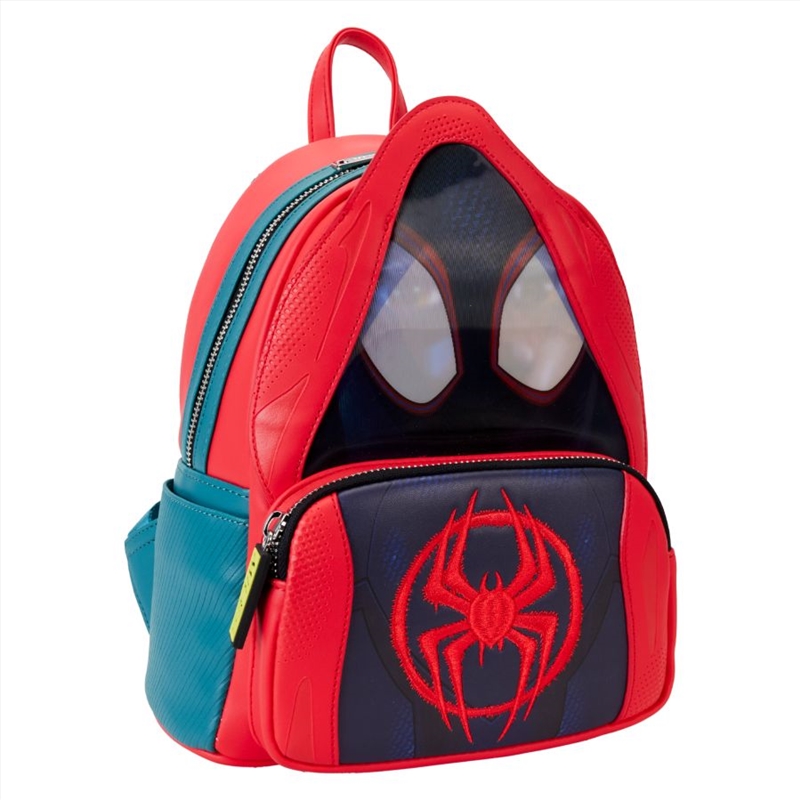 Loungefly Spider-Man: Across the Spider-Verse - Miles Hoody Cosplay Mini Backpack/Product Detail/Bags