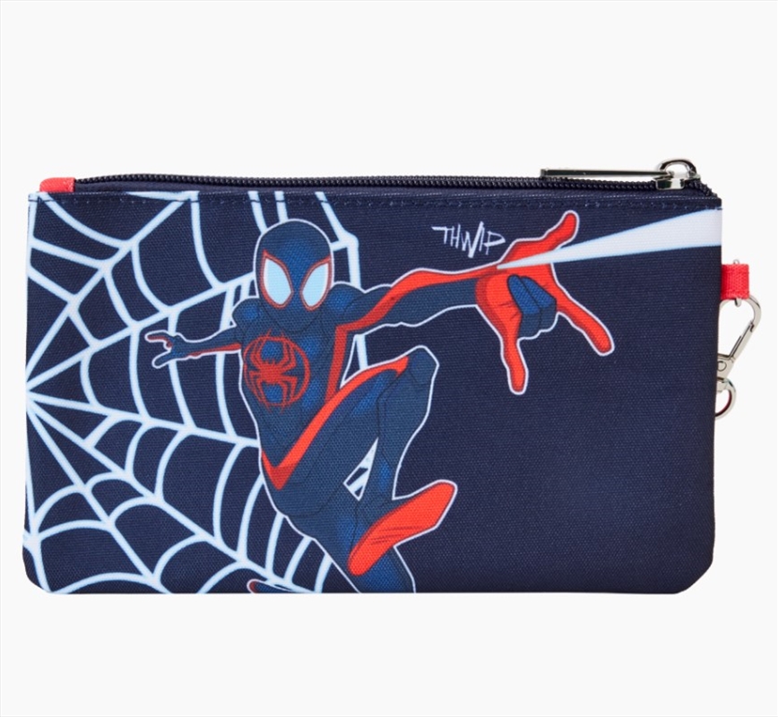 Loungefly Spider-Man: Across the Spider-Verse - Miles Nylon Wristlet Wallet/Product Detail/Wallets