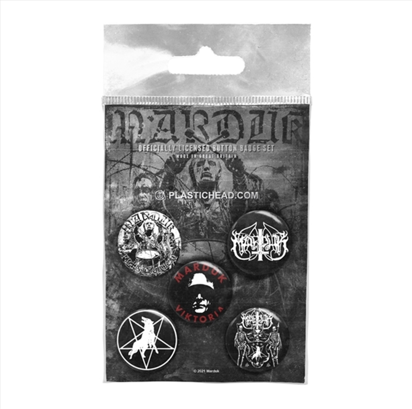 Marduk Button Badge Set/Product Detail/Buttons & Pins