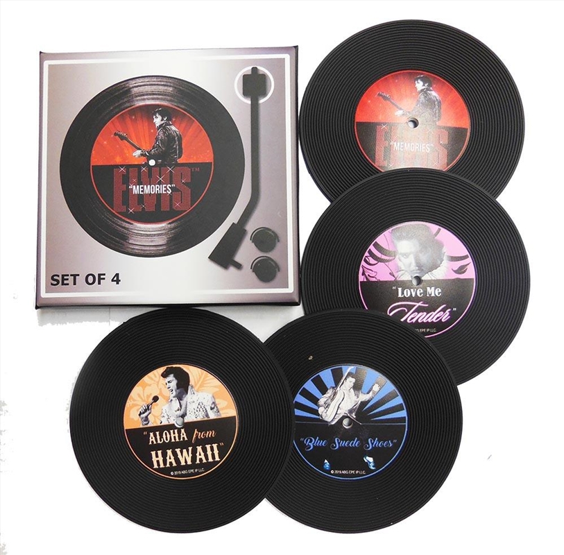 Elvis Coasters Records/Product Detail/Tableware